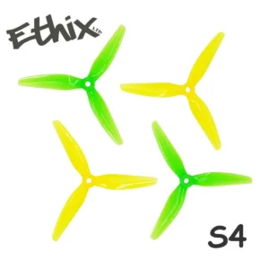 HQ Prop Ethix S4 5x3.7x3 Lemon Lime Propellers